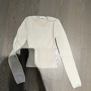 Aritzia ribbed sweater